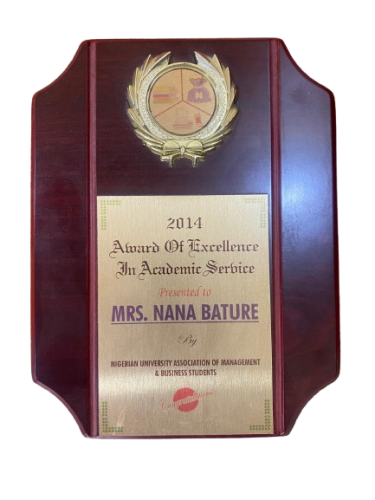 Award of Excellence in Academic Service